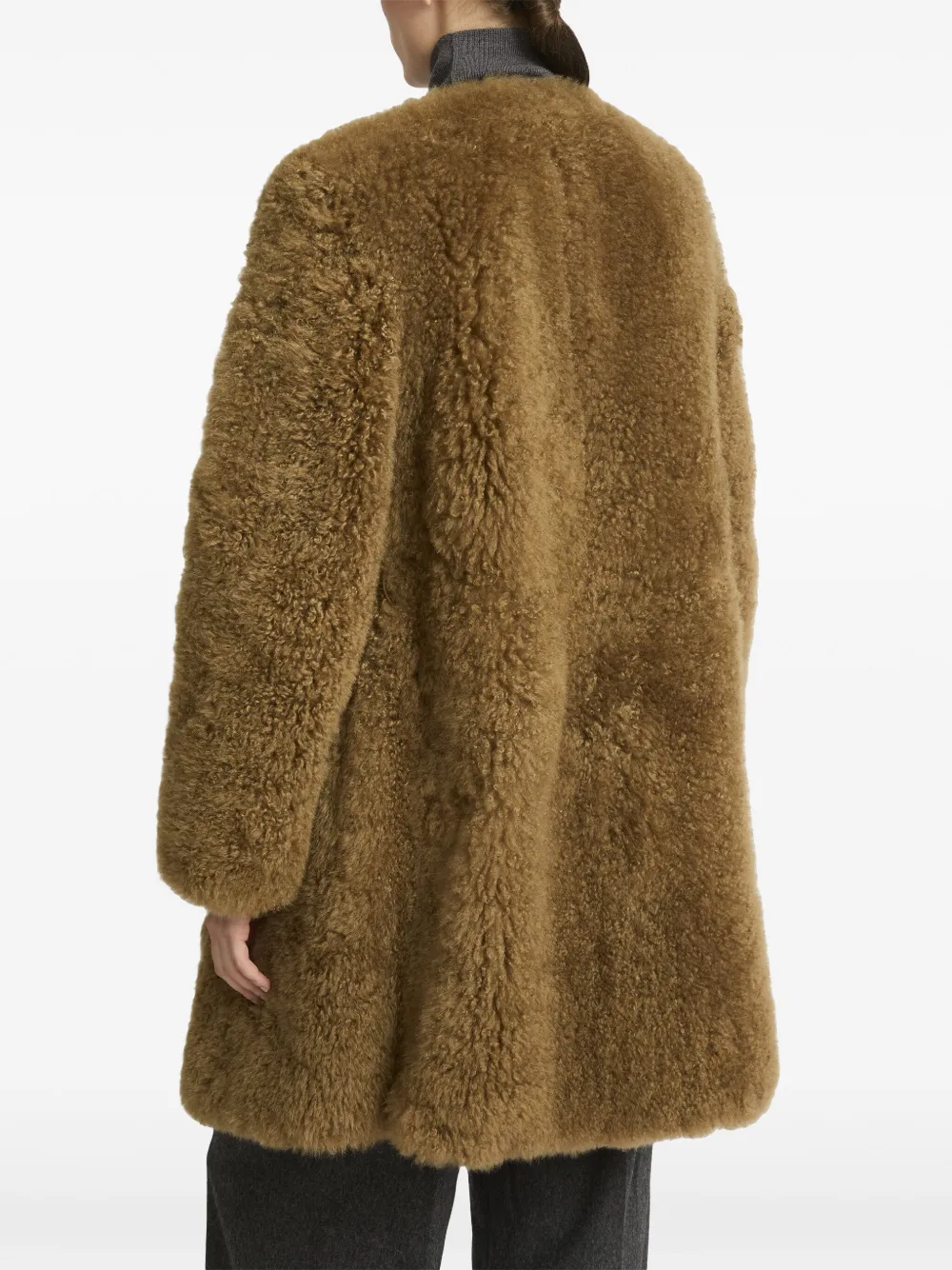 Yves Salomon Jas met ceintuur Bruin