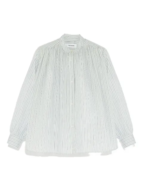 Yves Salomon striped shirt