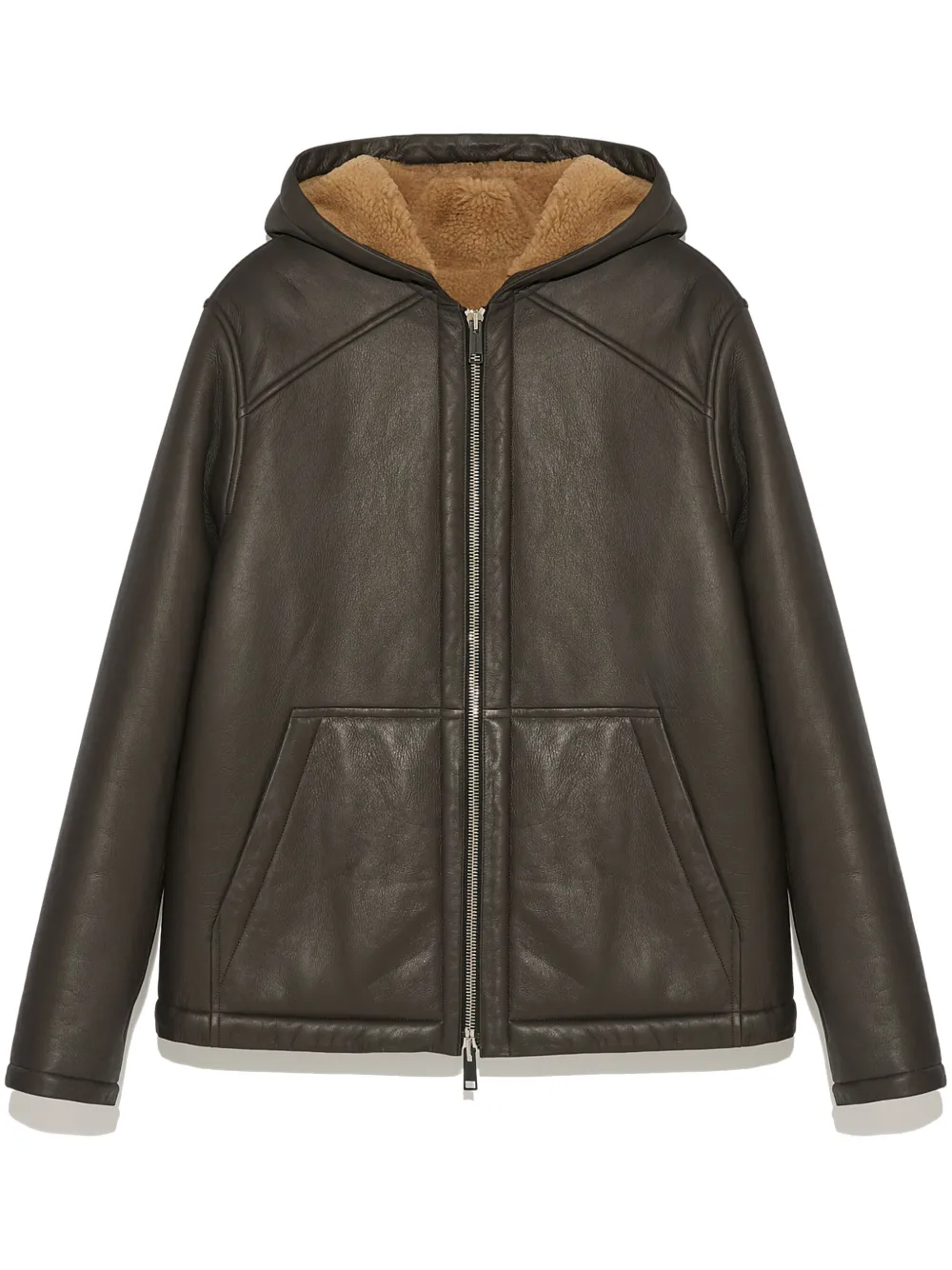 shearling leather jacket