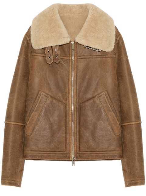 Yves Salomon shearling bomber jacket 