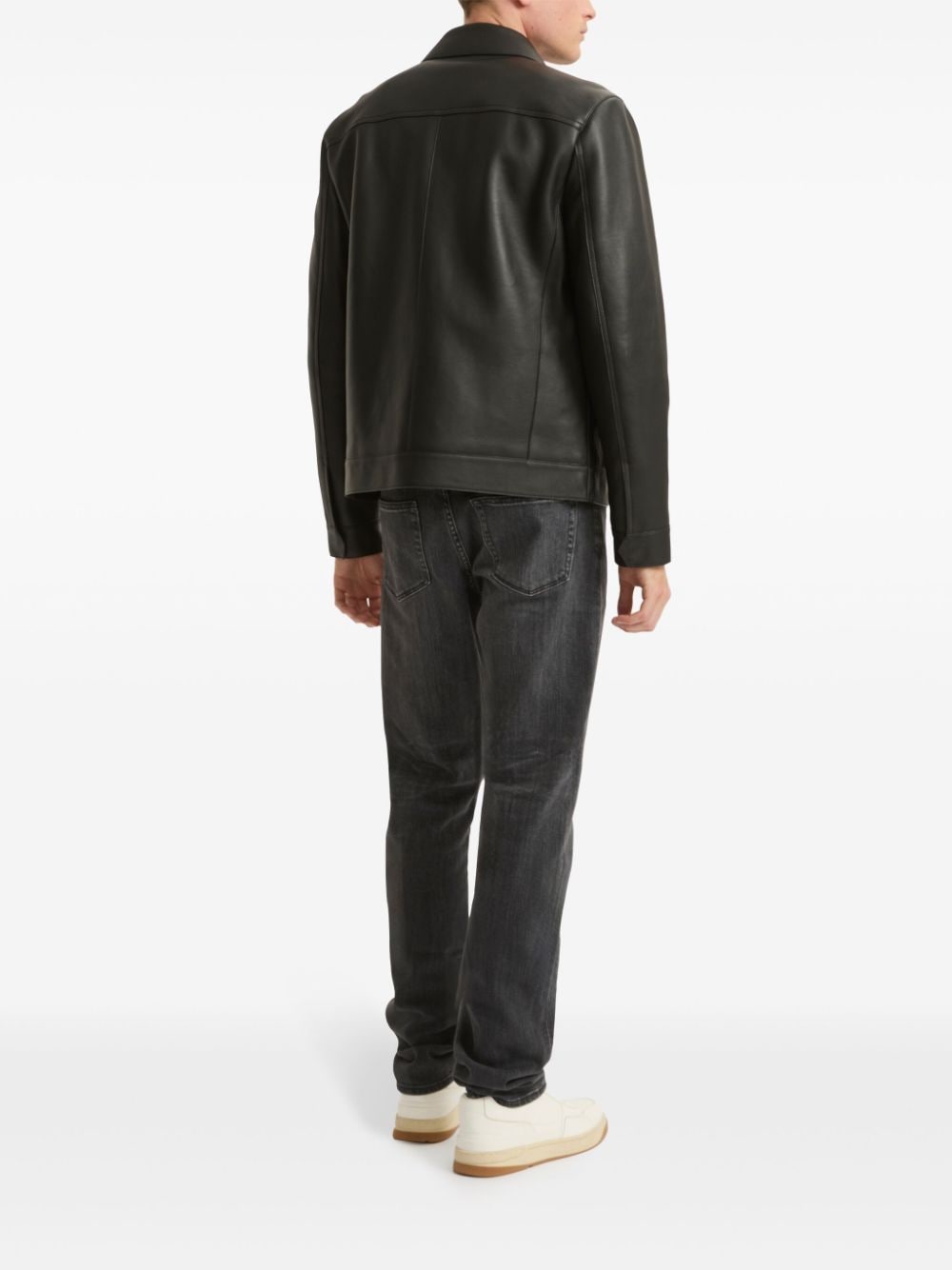 Shop Yves Salomon Four-pocket Jacket In C99