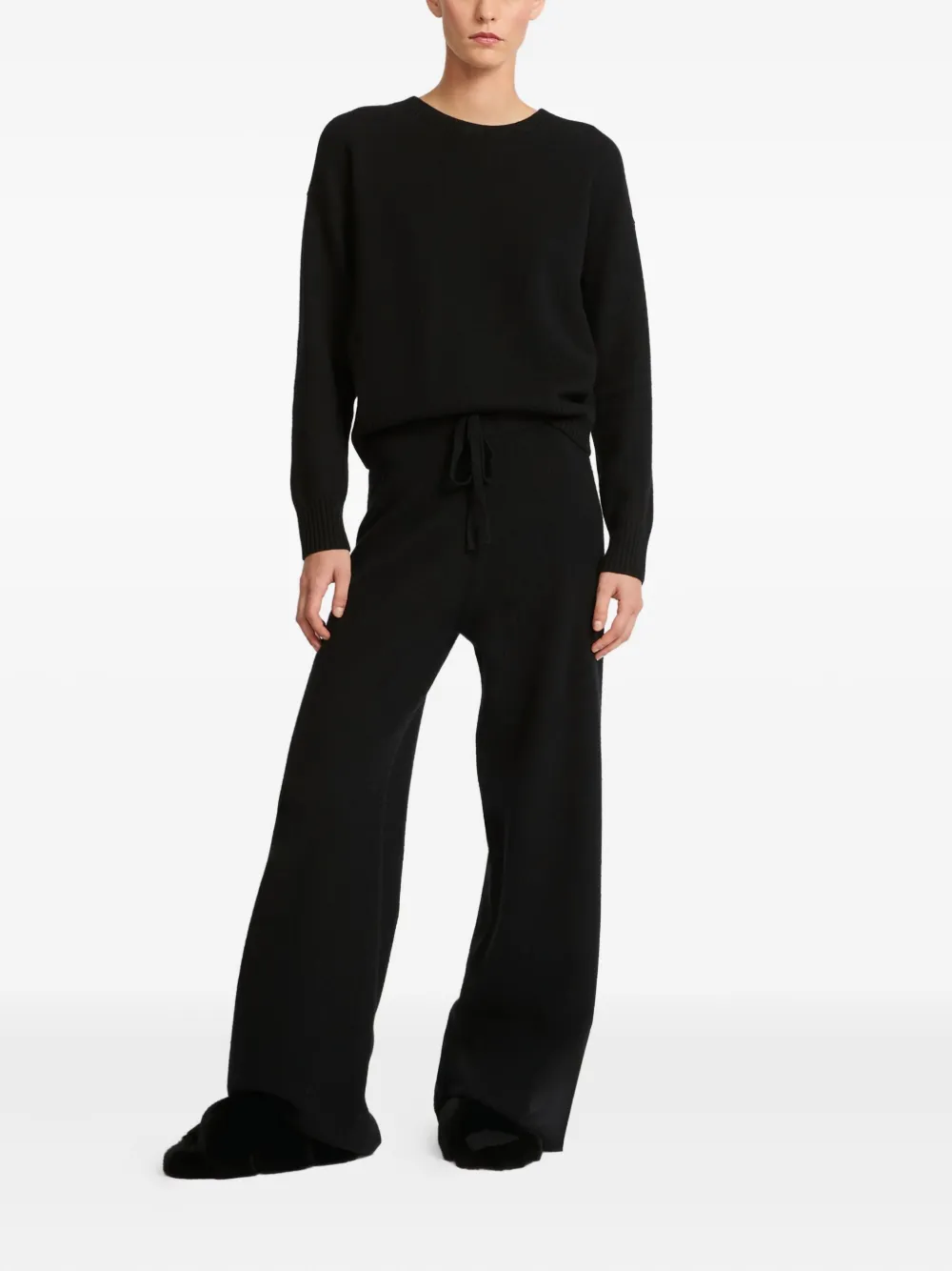 Yves Salomon wool crew-neck sweater | Knitted Sweaters | Image 2