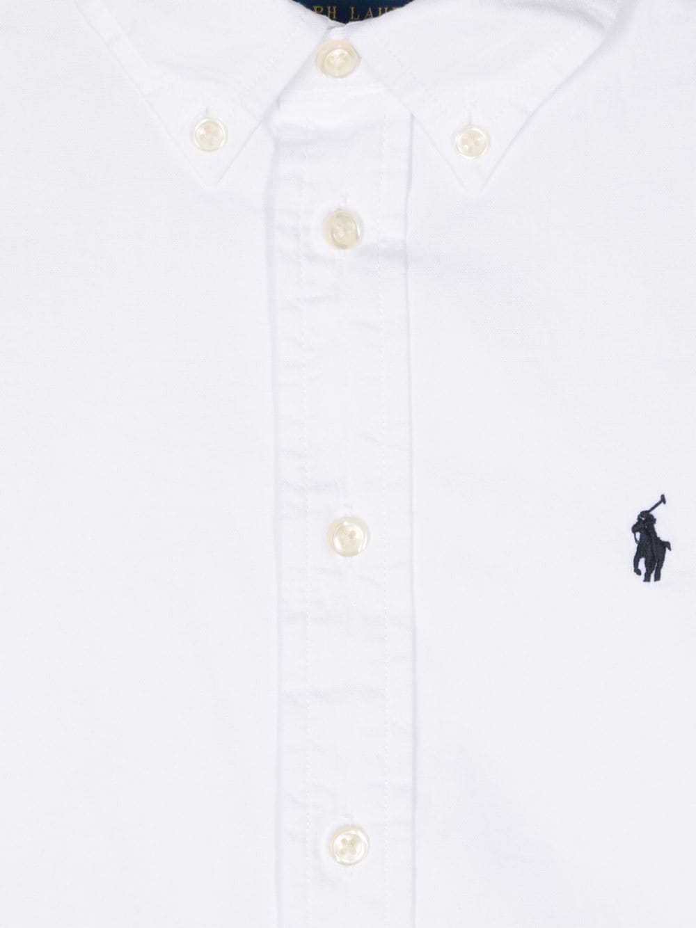 Shop Ralph Lauren Polo Pony-motif Shirt In White