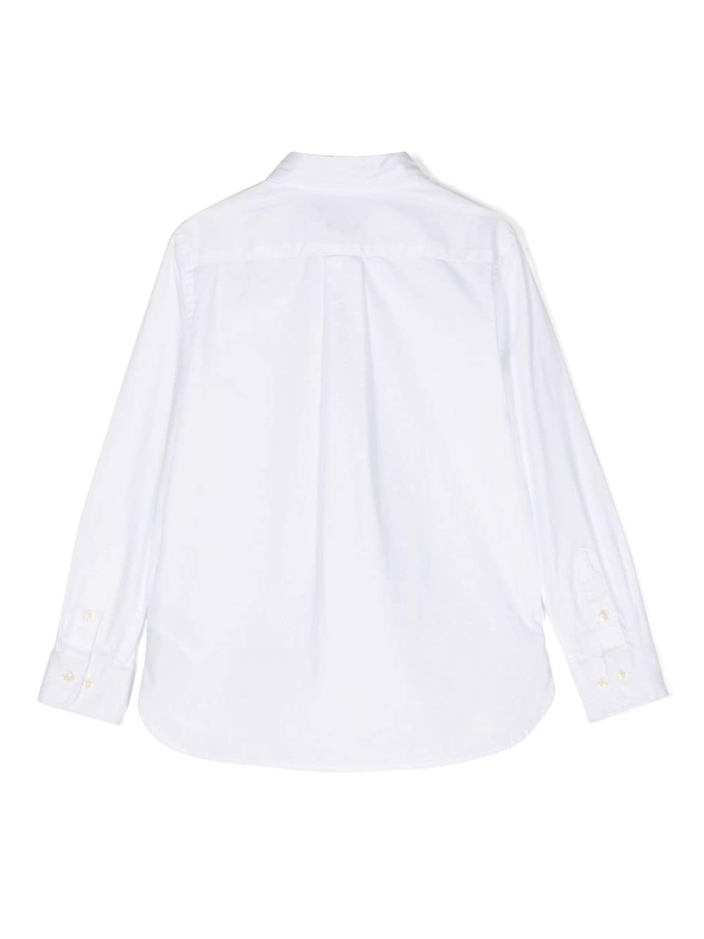 Shop Ralph Lauren Polo Pony-motif Shirt In White