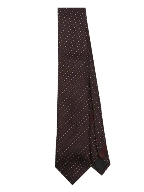 Zegna ربطة عنق بطبعة منقطة