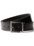 Prada brushed-leather belt - Brown