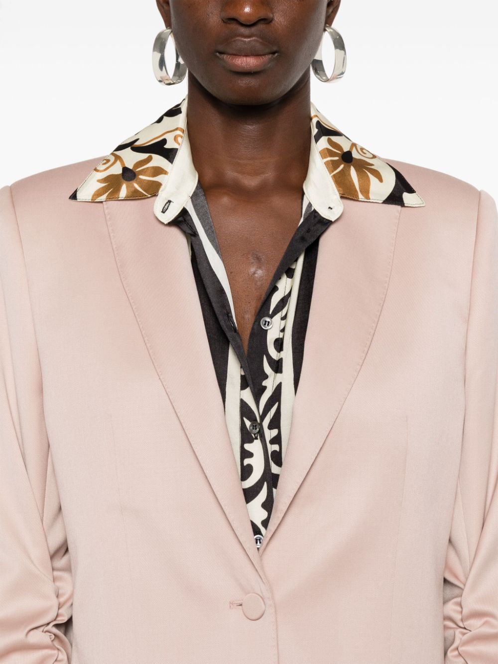 Shop Styland Single-breasted Blazer In Pink