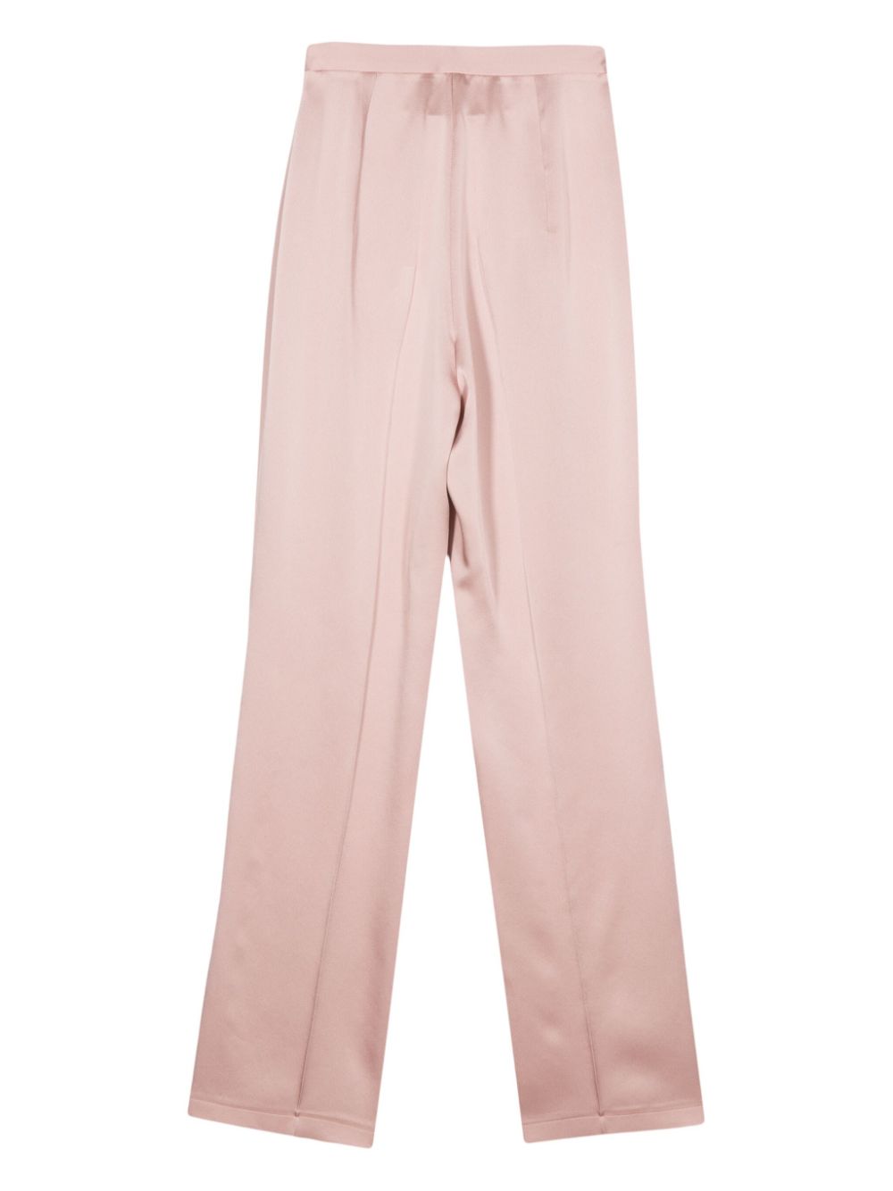 STYLAND Satijnen straight broek - Roze