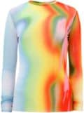 Monse Rainbow Heatwave top - Blue