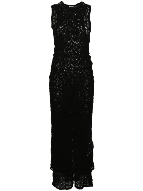 Jil Sander vestido de encaje