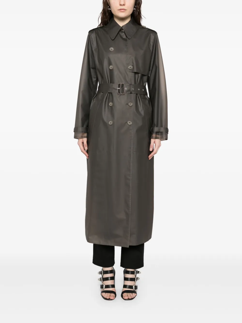 TOM FORD Technische trenchcoat - Grijs