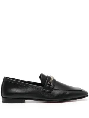 新作*ChristianLouboutin*アーバンモックロックレザーローファー Christian Louboutin ウィメンズ ローファー通販 - FARFETCH