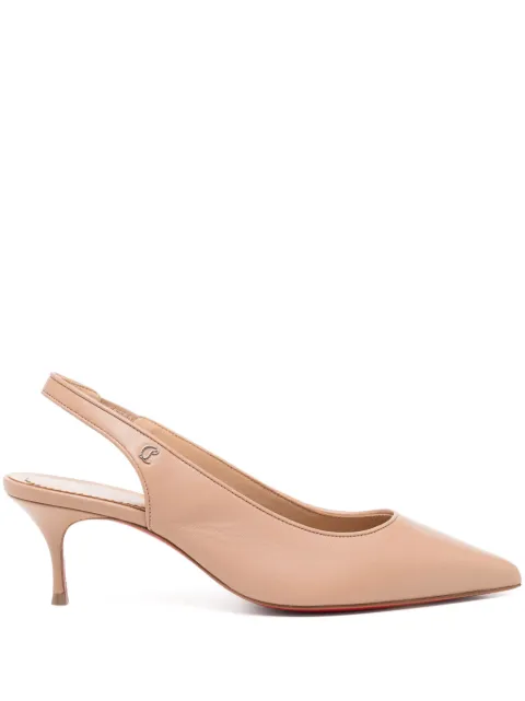 Christian Louboutin Sporty Kate 55mm leather slingback pumps