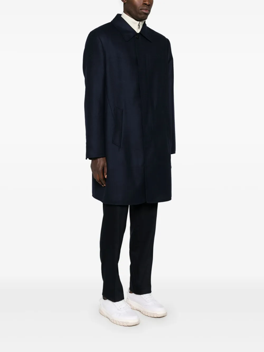 Brioni Vilten jas Blauw