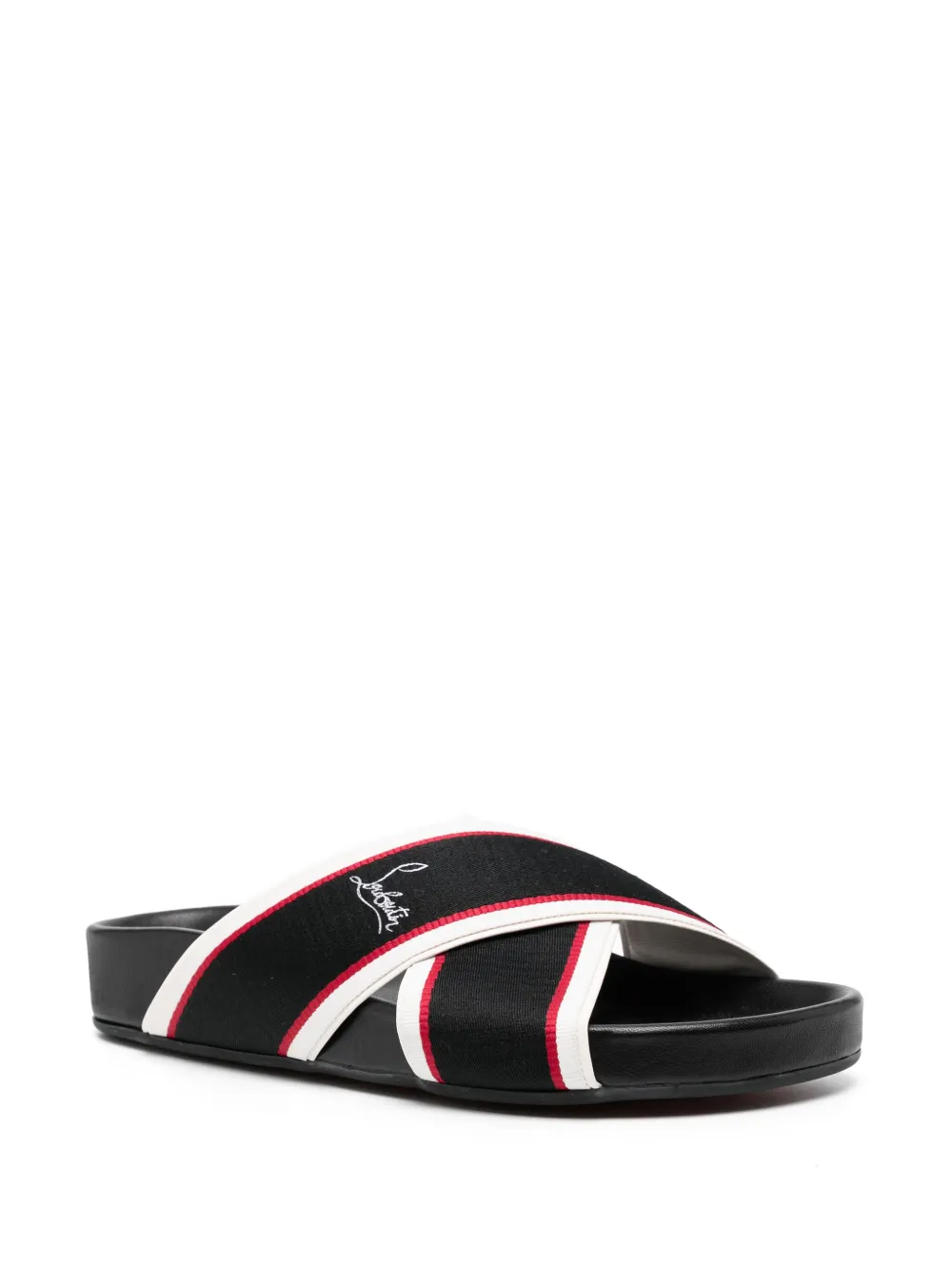 Christian Louboutin Hot Cross Bizz slides | Image 2