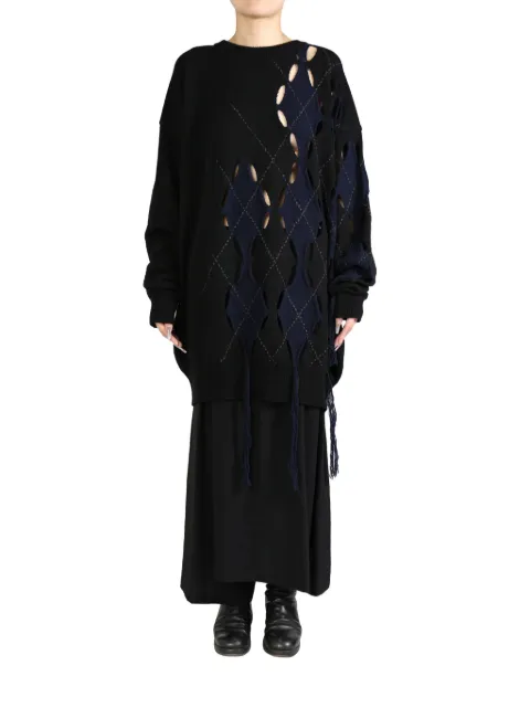 Y's cut-out jumper