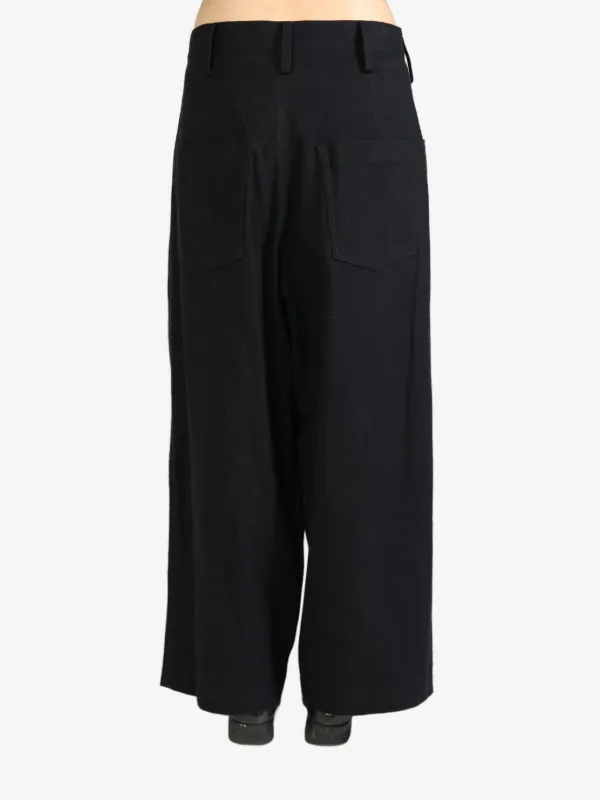 Yohji Yamamoto Cotton straight-leg Trousers | Black | FARFETCH