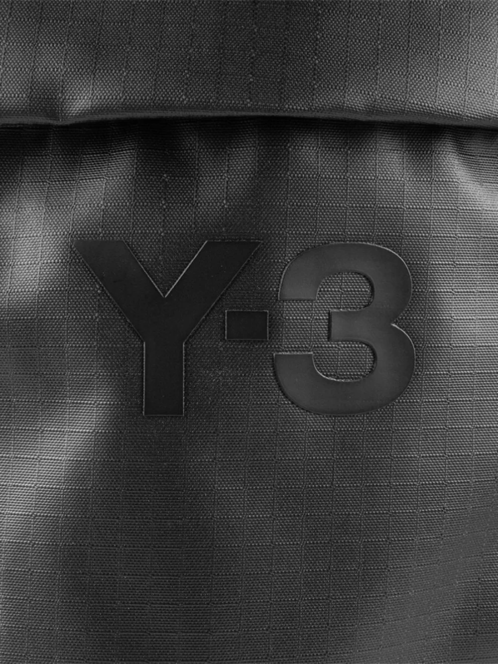Shop Y-3 Logo-print Backpack In Black