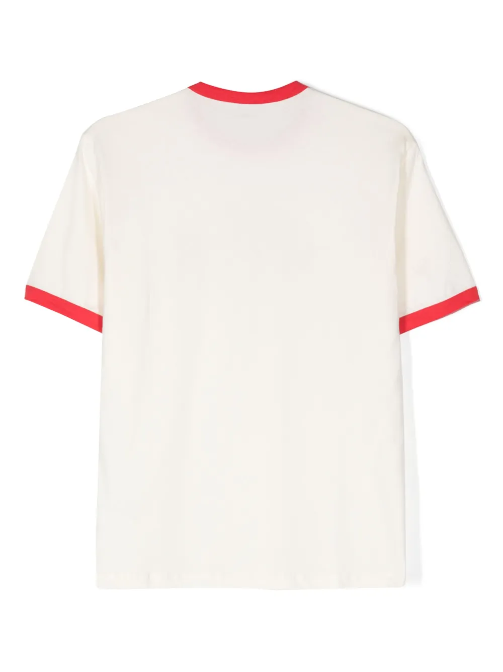msgmkids MSGM Kids T-shirt met logo - Beige