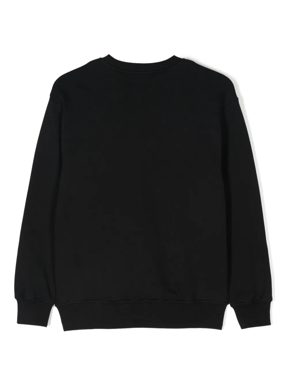 msgmkids MSGM Kids Katoenen sweater met logoprint - Zwart