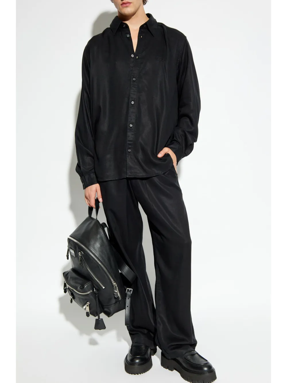 Diesel P-Dreyer-C track pants - Zwart