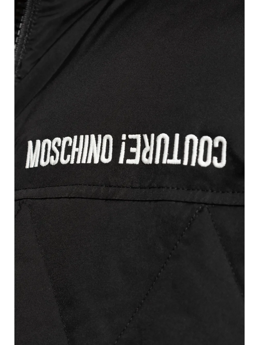Moschino Jack met geborduurd logo Zwart