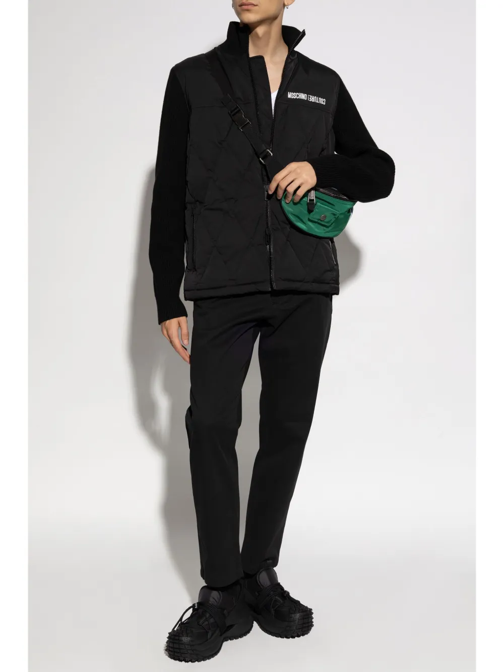 Moschino Jaqueta com logo bordado | Jaquetas esportivas & corta-vento | Image 2
