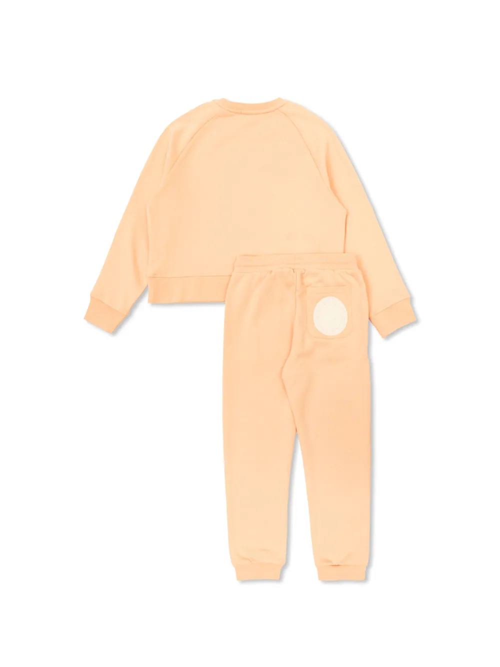 Stella McCartney Kids logo-print tracksuit set - Oranje