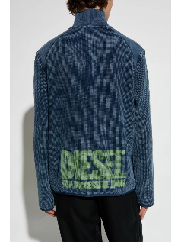 国内直営【DIESEL】S-Wafcool-Zip-Ls ジップアップスウェット DIESEL ディーゼル メンズジップアップスウェット A14881 0DRAQ
