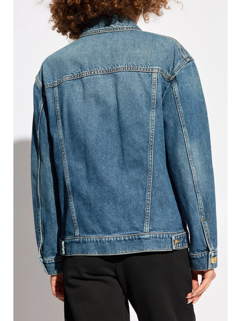Moschino ベアモチーフ デニムジャケット | ブルー | FARFETCH JP