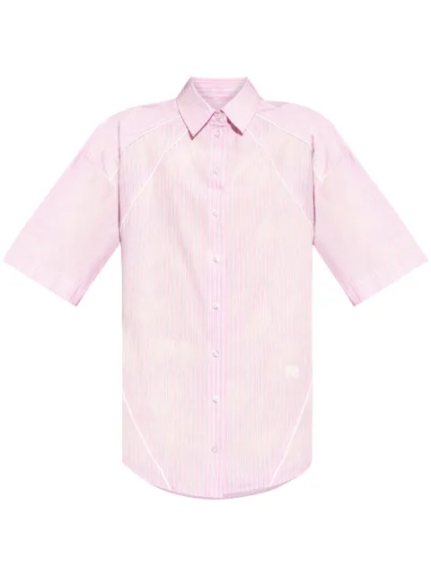 Alexander Wang logo-embroidered t-shirt dress Women