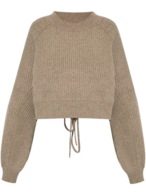 Yohji Yamamoto open-back jumper