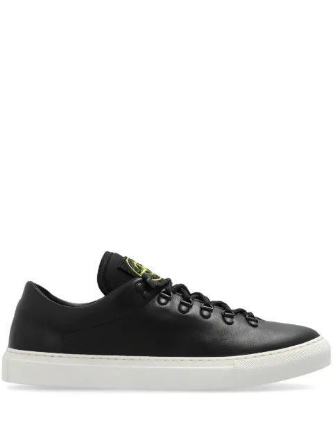 Stone Island leather sneakers