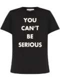 Moschino graphic-print t-shirt - Black