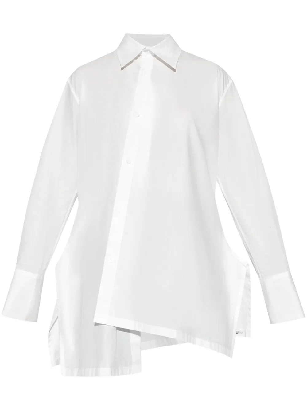 Yohji Yamamoto camisa asimétrica | blanco | Image 1