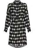 Moschino silk shirt dress - Black
