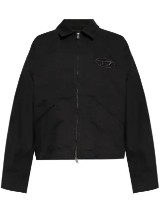 初売り | デニムジャケット J-Taylor-Bleach Diesel ブラック JP FARFETCH | ジャケット・アウター
