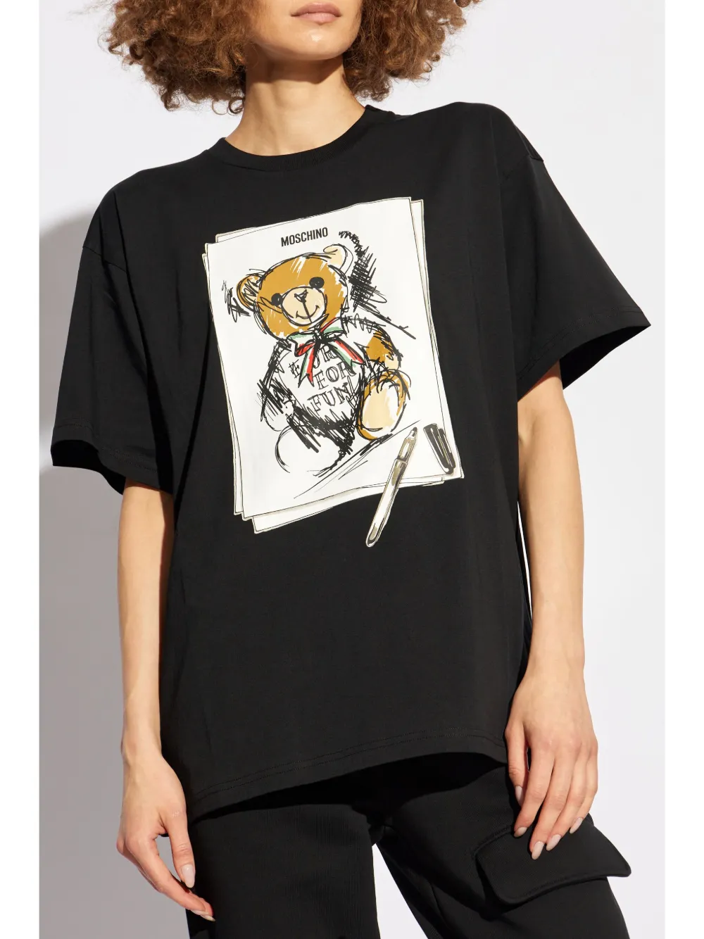 Moschino logo-print t-shirt