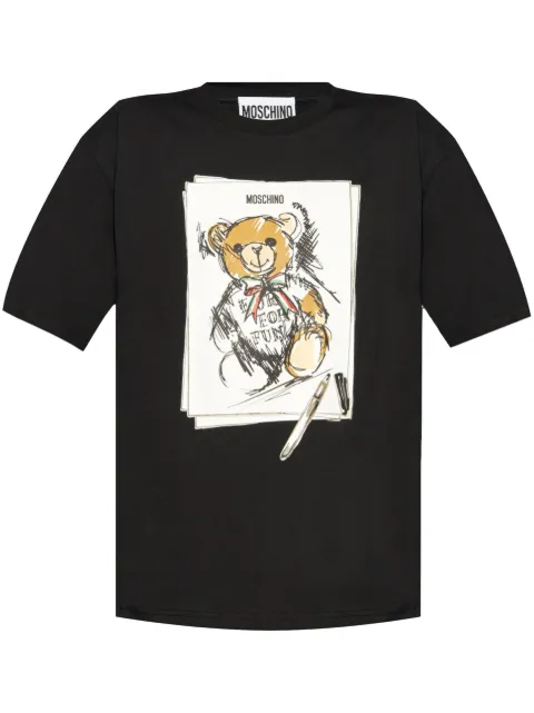Moschino logo-print t-shirt