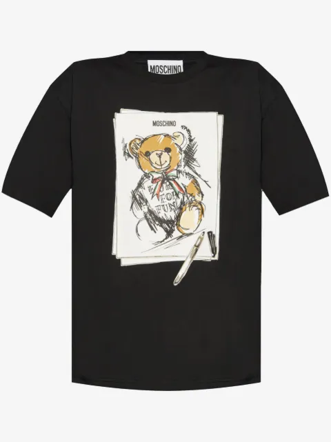 Moschino logo-print t-shirt