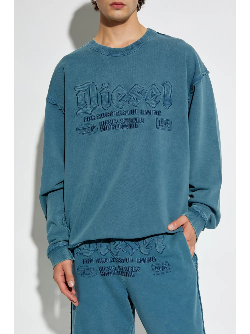 Cheap Diesel S-Boxt-Raw sweatshirt Men