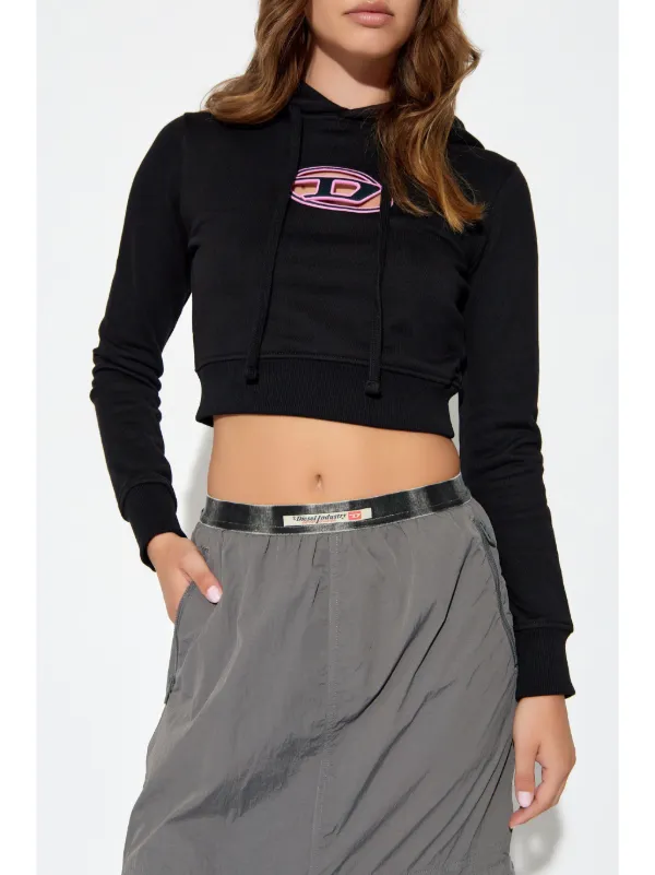 Diesel F-Slimmy-Hood-Od パーカー | ブラック | FARFETCH JP