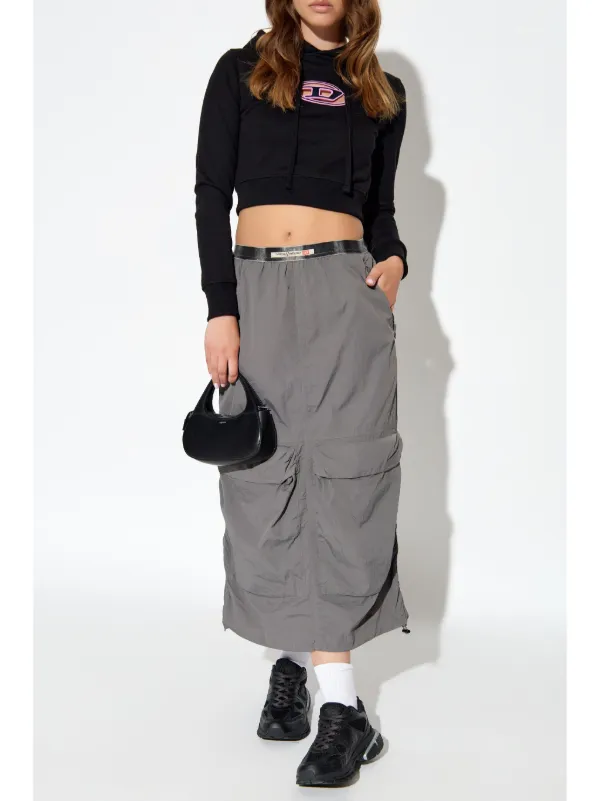 Diesel F-Slimmy-Hood-Od パーカー | ブラック | FARFETCH JP