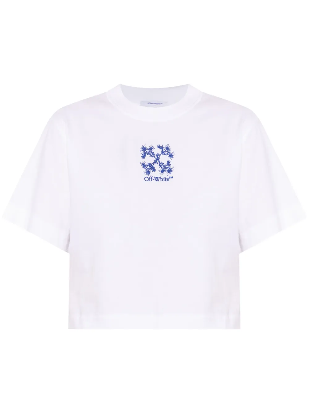 Off-White T-shirt met logo Wit