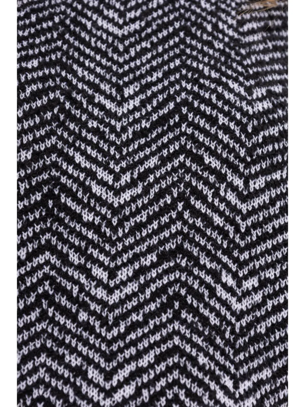 Moschino Trui met chevron patroon Zwart