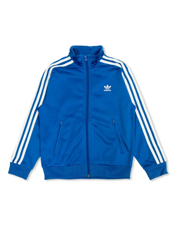 Adidas Kids Chamarra Deportiva Adicolor Firebrand Azul FARFETCH MX