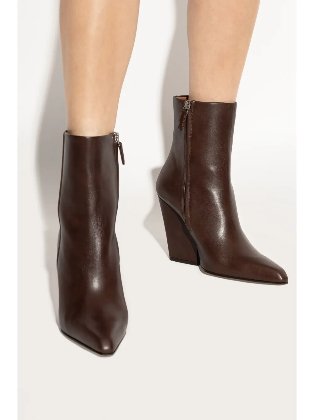 Paris Texas 100mm Jane ankle boots - Bruin