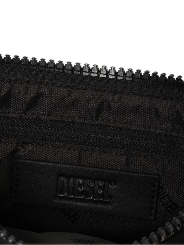 美品 DIESEL ディーゼル ダブルファスナーボディバッグ ブラック Diesel Zip-D Zip-D ショルダーバッグ | ブラック | FARFETCH JP