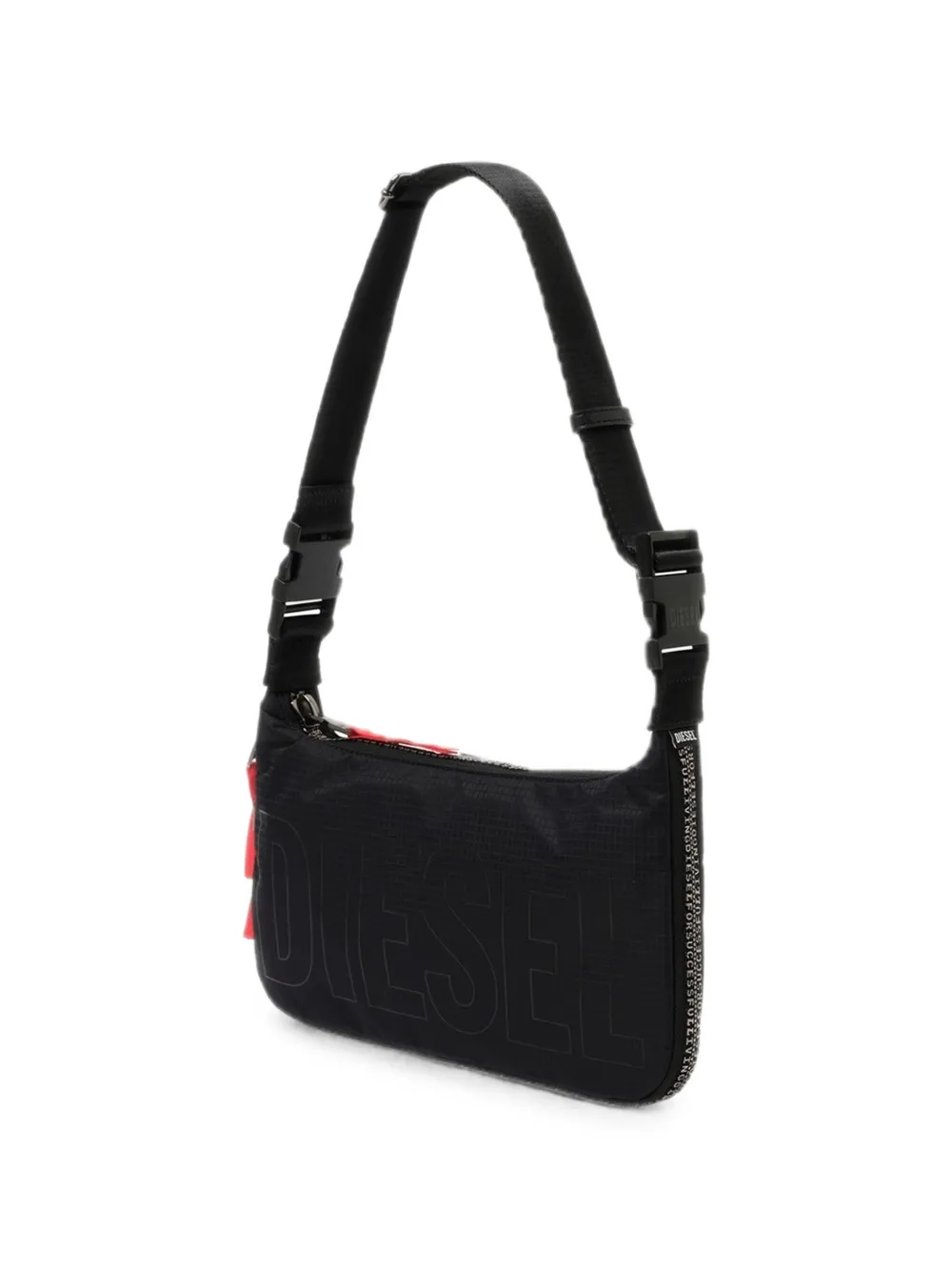 Diesel Zip-D Zip-D ショルダーバッグ | ブラック | FARFETCH JP
