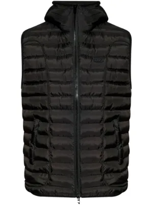 DIESEL♦現行 W-HAWKYL-SL シンサレート 中綿ベスト 黒 52 Diesel W-Hawkyl-Sl パデッドベスト | ブラック | FARFETCH JP